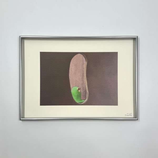 Print with aluminum frame《杰流人出場 (一)》”Pureeman Was Here (Vol.1)”