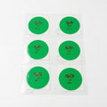 Pureeman’s green hand-drawing sticker
