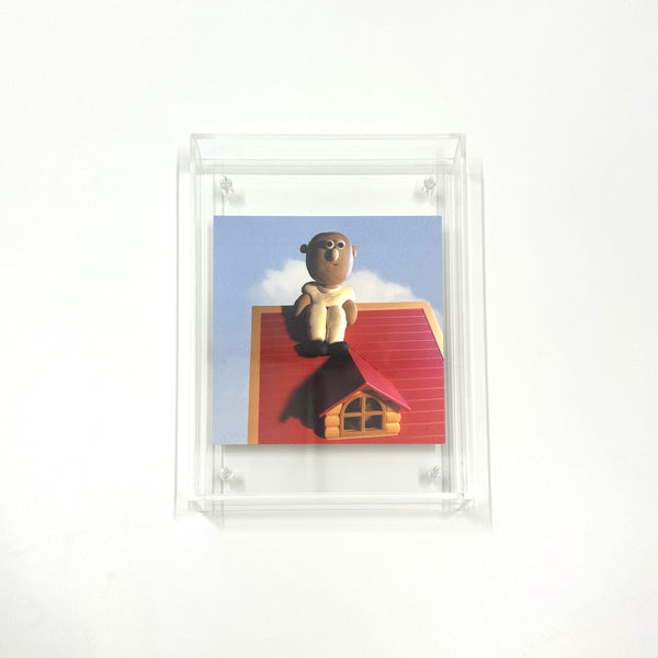 Print with acrylic frame《燈燈登凳》”Lamp Was Here”