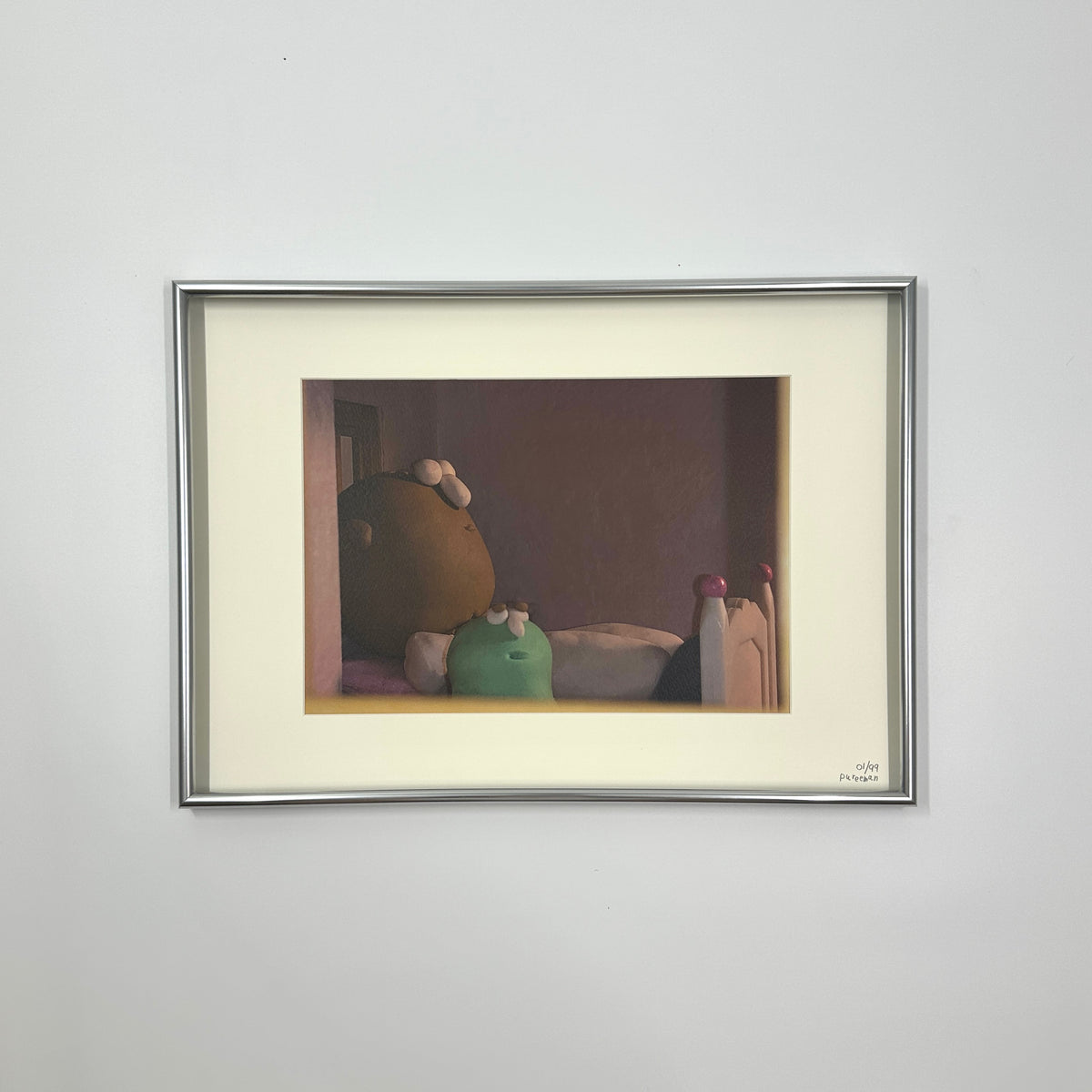Print with aluminum frame《失驚無神 (三)》”Out of the Dark (Vol.3)”
