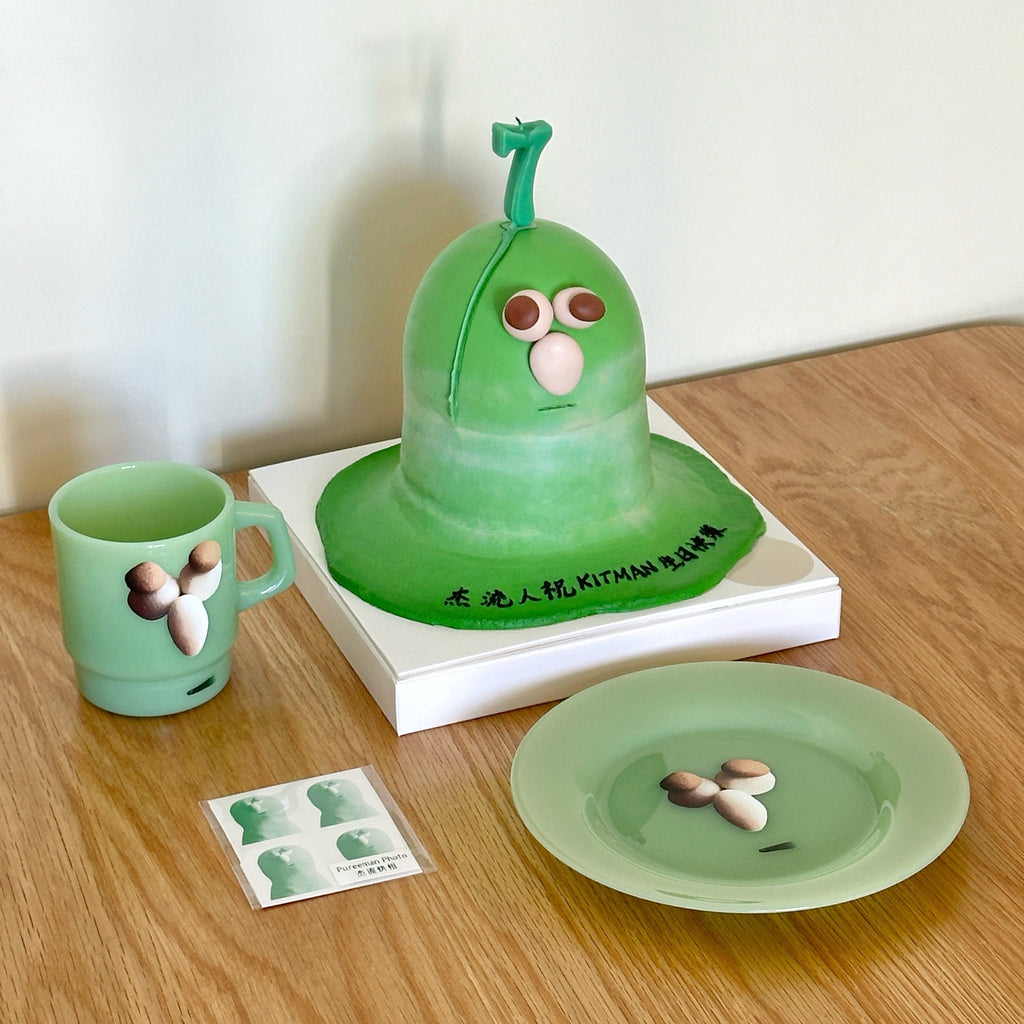 Pureeman’s jade green mug