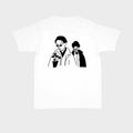 常騷 & 無雙表姐’s white short-sleeve shirt