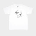 bu’s white short-sleeve shirt