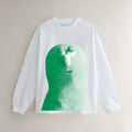 Pureeman’s white long-sleeve shirt