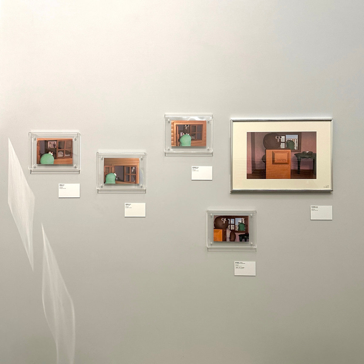 Print with aluminum frame《終於等到我》”You Got Me Finally”