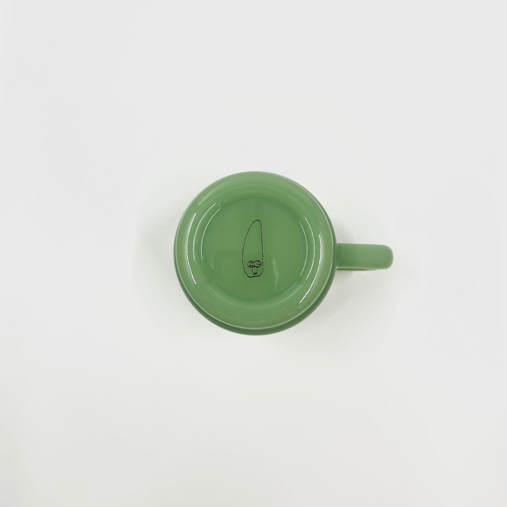Pureeman’s jade green mug