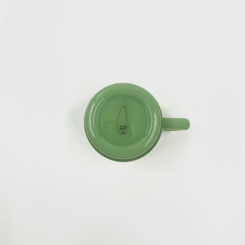 Pureeman’s jade green mug